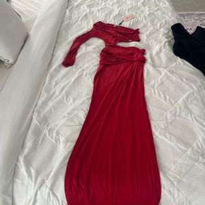 Red Oh Polly Dress